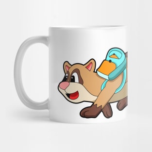 Meerkat with Backpack Mug